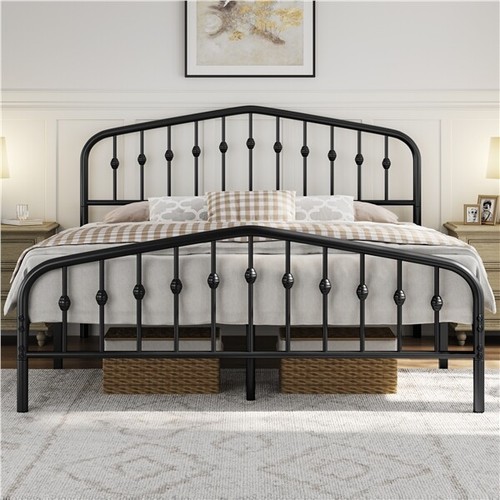 Vintage einzelbett doppelbett - vintage,