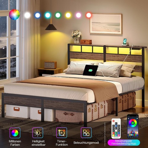Bett 160 200 mit lattenrost - 160, x