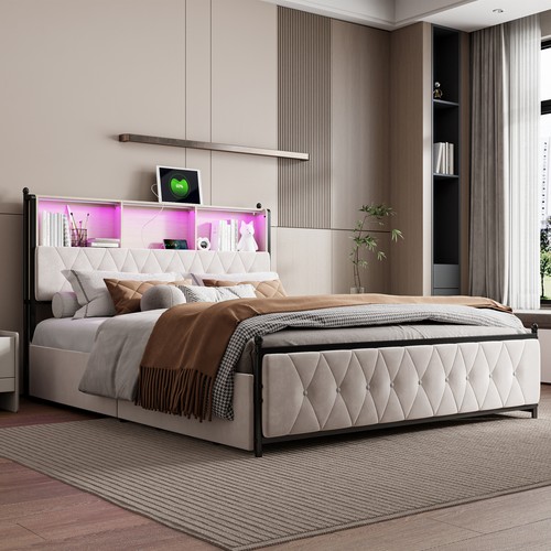 Polsterbett doppelbett ehebett - polsterbett,