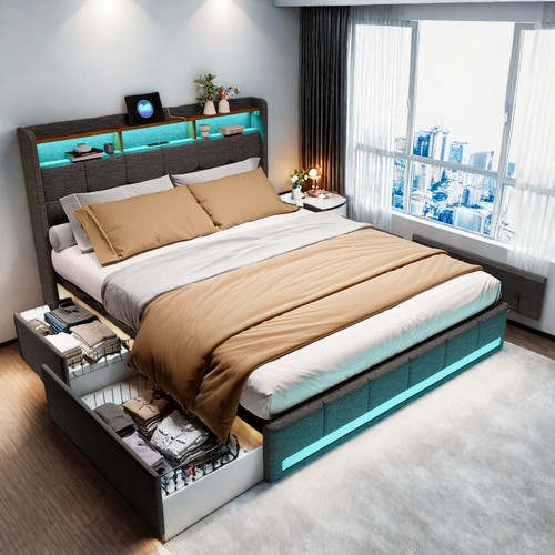 Doppelbett polsterbett - doppelbett,