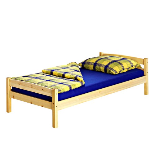 Massivholzbett einzelbett bett - massivholzbett,