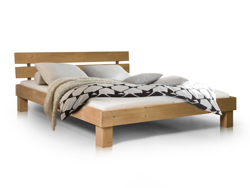 Bett massivholzbett doppelbett - bett,