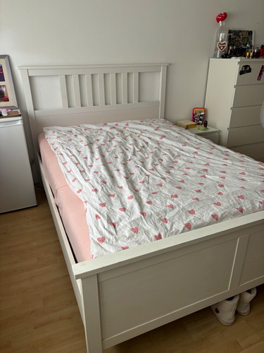 Ikea bettrahmen holz weiß - ikea,