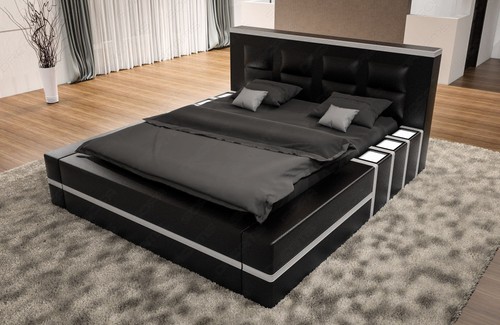 Polsterbett design led - design,